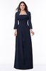 ColsBM Camila Dark Sapphire Modest Strapless Zip up Floor Length Lace Mother of the Bride Dresses