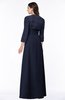 ColsBM Camila Dark Sapphire Modest Strapless Zip up Floor Length Lace Mother of the Bride Dresses