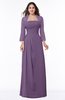 ColsBM Camila Eggplant Modest Strapless Zip up Floor Length Lace Mother of the Bride Dresses