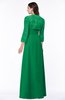 ColsBM Camila Green Modest Strapless Zip up Floor Length Lace Mother of the Bride Dresses