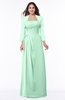 ColsBM Camila Honeydew Modest Strapless Zip up Floor Length Lace Mother of the Bride Dresses