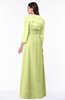 ColsBM Camila Lime Green Modest Strapless Zip up Floor Length Lace Mother of the Bride Dresses