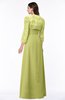ColsBM Camila Linden Green Modest Strapless Zip up Floor Length Lace Mother of the Bride Dresses