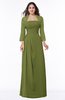 ColsBM Camila Olive Green Modest Strapless Zip up Floor Length Lace Mother of the Bride Dresses
