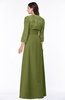 ColsBM Camila Olive Green Modest Strapless Zip up Floor Length Lace Mother of the Bride Dresses