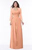 ColsBM Camila Salmon Modest Strapless Zip up Floor Length Lace Mother of the Bride Dresses