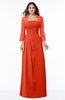 ColsBM Camila Tangerine Tango Modest Strapless Zip up Floor Length Lace Mother of the Bride Dresses