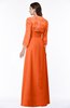 ColsBM Camila Tangerine Modest Strapless Zip up Floor Length Lace Mother of the Bride Dresses