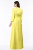 ColsBM Camila Yellow Iris Modest Strapless Zip up Floor Length Lace Mother of the Bride Dresses