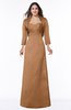 ColsBM Erica Light Brown Traditional Criss-cross Straps Satin Floor Length Pick up Mother of the Bride Dresses