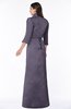 ColsBM Erica Mulled Grape Traditional Criss-cross Straps Satin Floor Length Pick up Mother of the Bride Dresses