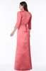 ColsBM Erica Shell Pink Traditional Criss-cross Straps Satin Floor Length Pick up Mother of the Bride Dresses