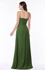 ColsBM Jewel Garden Green Classic Strapless Sleeveless Zip up Floor Length Appliques Bridesmaid Dresses