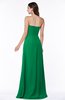 ColsBM Jewel Green Classic Strapless Sleeveless Zip up Floor Length Appliques Bridesmaid Dresses