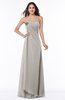 ColsBM Jewel Hushed Violet Classic Strapless Sleeveless Zip up Floor Length Appliques Bridesmaid Dresses