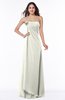 ColsBM Jewel Ivory Classic Strapless Sleeveless Zip up Floor Length Appliques Bridesmaid Dresses
