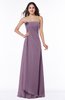 ColsBM Jewel Mauve Classic Strapless Sleeveless Zip up Floor Length Appliques Bridesmaid Dresses