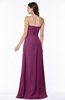 ColsBM Jewel Raspberry Classic Strapless Sleeveless Zip up Floor Length Appliques Bridesmaid Dresses