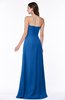 ColsBM Jewel Royal Blue Classic Strapless Sleeveless Zip up Floor Length Appliques Bridesmaid Dresses