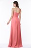 ColsBM Jewel Shell Pink Classic Strapless Sleeveless Zip up Floor Length Appliques Bridesmaid Dresses