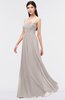 ColsBM Barbara Fawn Glamorous A-line Sleeveless Zip up Ruching Bridesmaid Dresses
