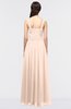 ColsBM Barbara Fresh Salmon Glamorous A-line Sleeveless Zip up Ruching Bridesmaid Dresses