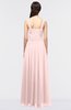 ColsBM Barbara Pastel Pink Glamorous A-line Sleeveless Zip up Ruching Bridesmaid Dresses