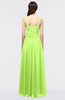 ColsBM Barbara Sharp Green Glamorous A-line Sleeveless Zip up Ruching Bridesmaid Dresses