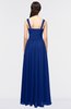 ColsBM Barbara Sodalite Blue Glamorous A-line Sleeveless Zip up Ruching Bridesmaid Dresses