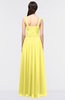 ColsBM Barbara Yellow Iris Glamorous A-line Sleeveless Zip up Ruching Bridesmaid Dresses