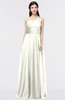 ColsBM Lyra Cream Mature Asymmetric Neckline Zip up Floor Length Appliques Bridesmaid Dresses