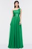 ColsBM Lyra Jelly Bean Mature Asymmetric Neckline Zip up Floor Length Appliques Bridesmaid Dresses