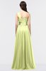 ColsBM Lyra Lime Sherbet Mature Asymmetric Neckline Zip up Floor Length Appliques Bridesmaid Dresses