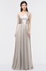 ColsBM Lyra Mushroom Mature Asymmetric Neckline Zip up Floor Length Appliques Bridesmaid Dresses