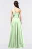 ColsBM Lyra Pale Green Mature Asymmetric Neckline Zip up Floor Length Appliques Bridesmaid Dresses