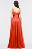 ColsBM Lyra Persimmon Mature Asymmetric Neckline Zip up Floor Length Appliques Bridesmaid Dresses