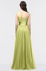 ColsBM Lyra Pistachio Mature Asymmetric Neckline Zip up Floor Length Appliques Bridesmaid Dresses
