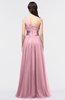 ColsBM Lyra Rosebloom Mature Asymmetric Neckline Zip up Floor Length Appliques Bridesmaid Dresses