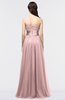 ColsBM Lyra Silver Pink Mature Asymmetric Neckline Zip up Floor Length Appliques Bridesmaid Dresses