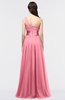 ColsBM Lyra Watermelon Mature Asymmetric Neckline Zip up Floor Length Appliques Bridesmaid Dresses