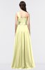 ColsBM Lyra Wax Yellow Mature Asymmetric Neckline Zip up Floor Length Appliques Bridesmaid Dresses