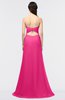 ColsBM Claudia Fandango Pink Mature Sheath Strapless Sleeveless Floor Length Ruching Bridesmaid Dresses