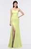 ColsBM Claudia Lime Green Mature Sheath Strapless Sleeveless Floor Length Ruching Bridesmaid Dresses