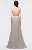 ColsBM Claudia Mushroom Mature Sheath Strapless Sleeveless Floor Length Ruching Bridesmaid Dresses