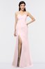 ColsBM Claudia Petal Pink Mature Sheath Strapless Sleeveless Floor Length Ruching Bridesmaid Dresses