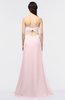 ColsBM Claudia Petal Pink Mature Sheath Strapless Sleeveless Floor Length Ruching Bridesmaid Dresses