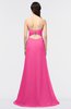ColsBM Claudia Rose Pink Mature Sheath Strapless Sleeveless Floor Length Ruching Bridesmaid Dresses