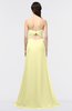 ColsBM Claudia Wax Yellow Mature Sheath Strapless Sleeveless Floor Length Ruching Bridesmaid Dresses