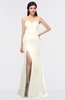 ColsBM Claudia Whisper White Mature Sheath Strapless Sleeveless Floor Length Ruching Bridesmaid Dresses