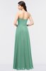 ColsBM Marlee Bristol Blue Modest A-line Sleeveless Zip up Floor Length Plainness Bridesmaid Dresses